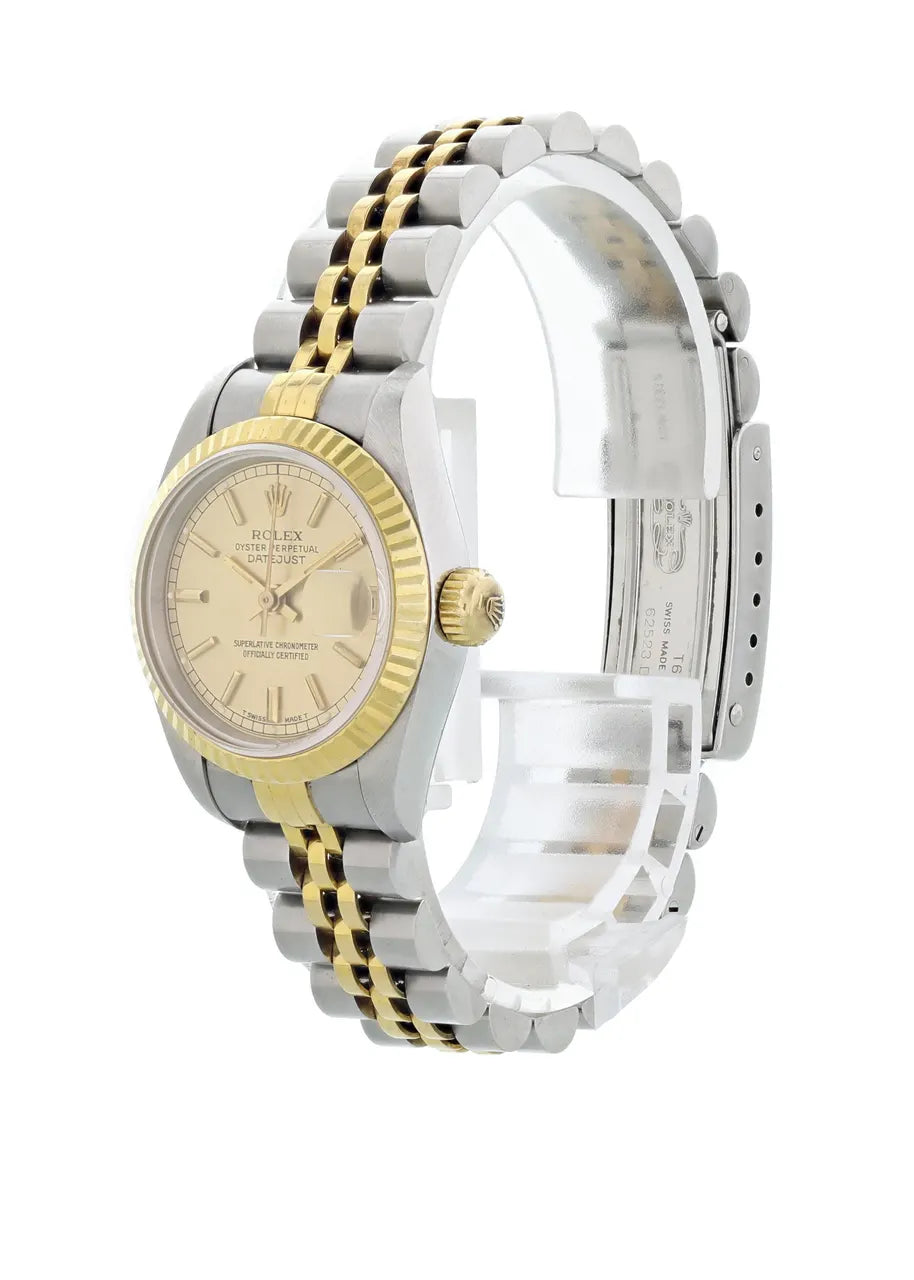 dial Rolex Datejust Two-Tone Champagne - Hình 2