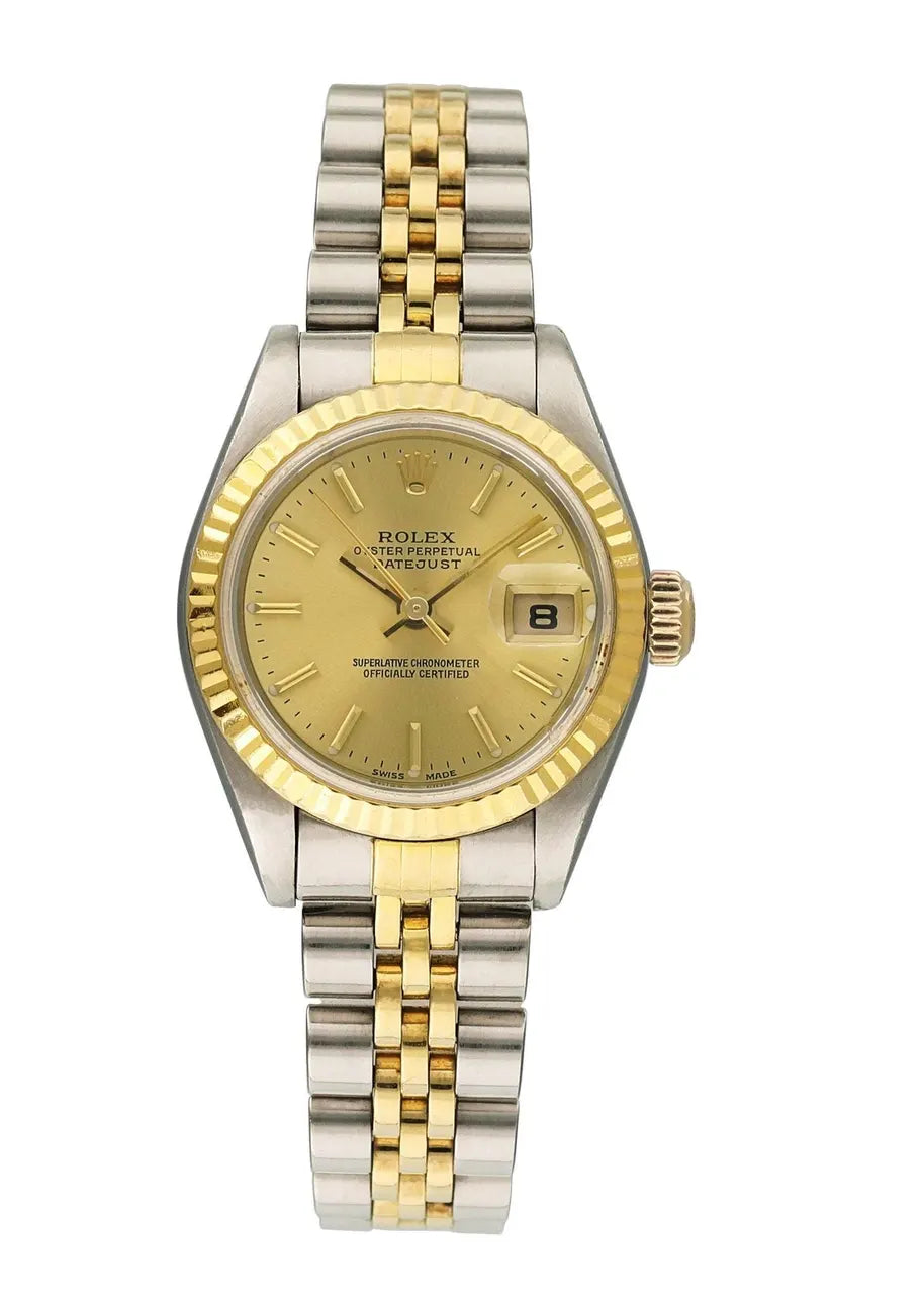 dial Rolex Datejust Gold Champagne
