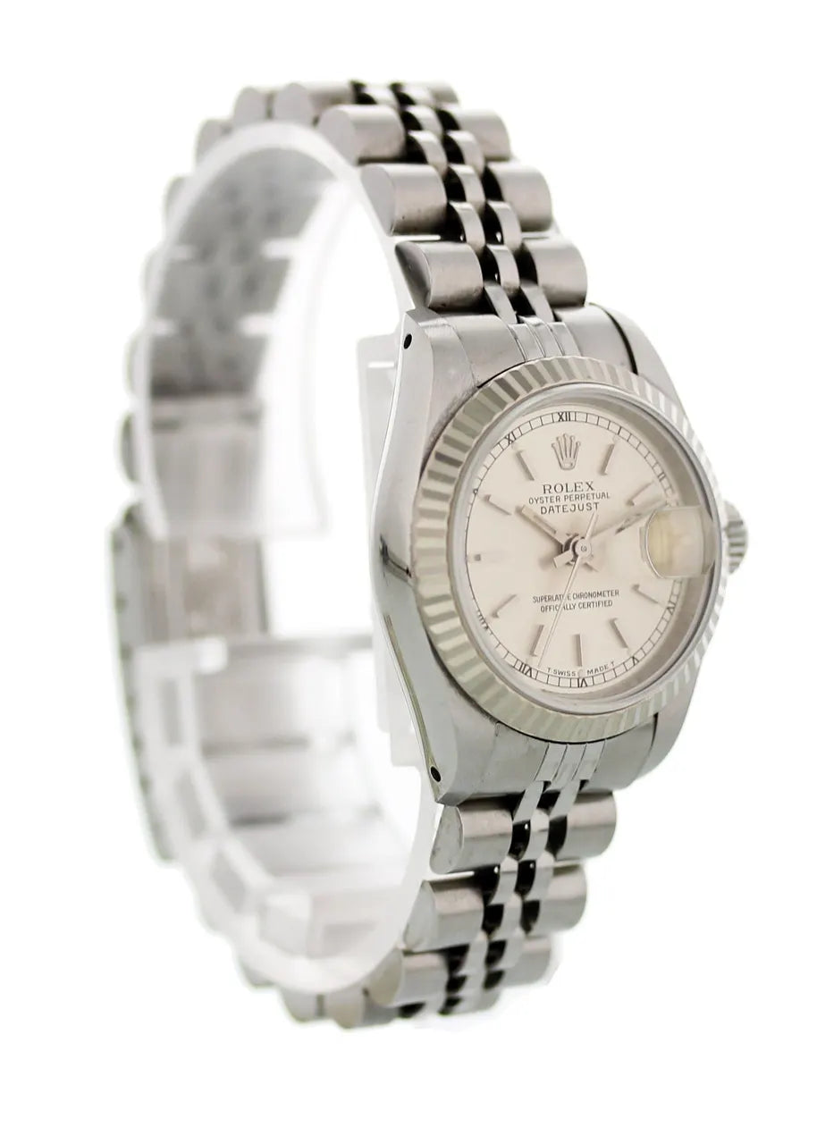 Rolex Datejust Silver Dial steel - Hình 3