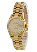 jubilee Rolex Datejust Gold Champagne Dial