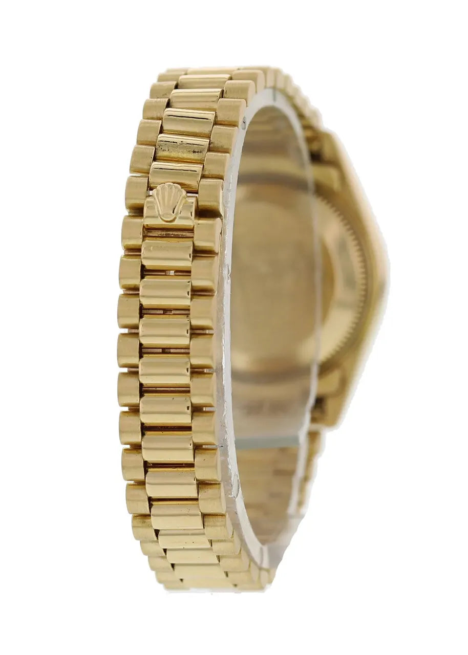champagne Rolex Datejust Gold Diamond - Hình 4