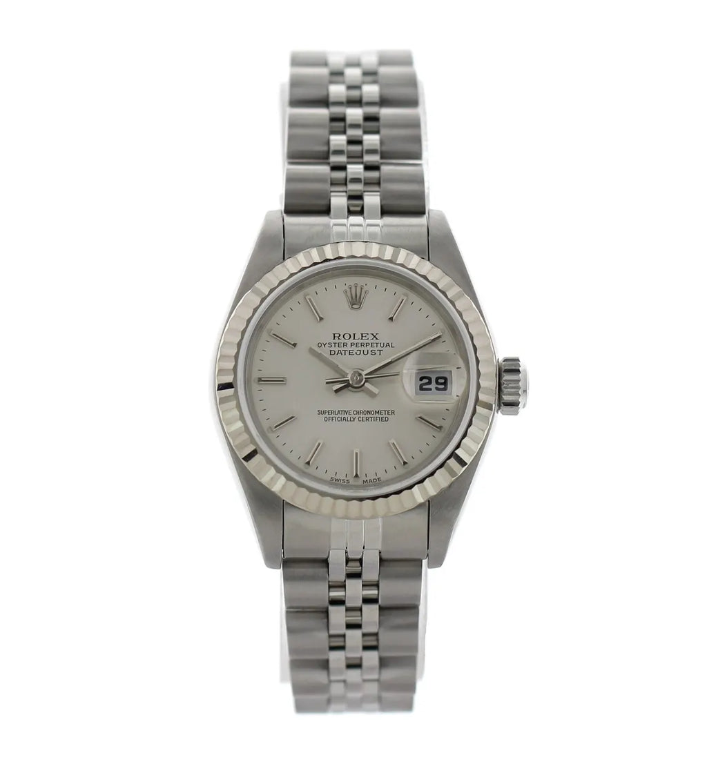 Rolex Datejust Silver Jubilee 26mm - Hình 4