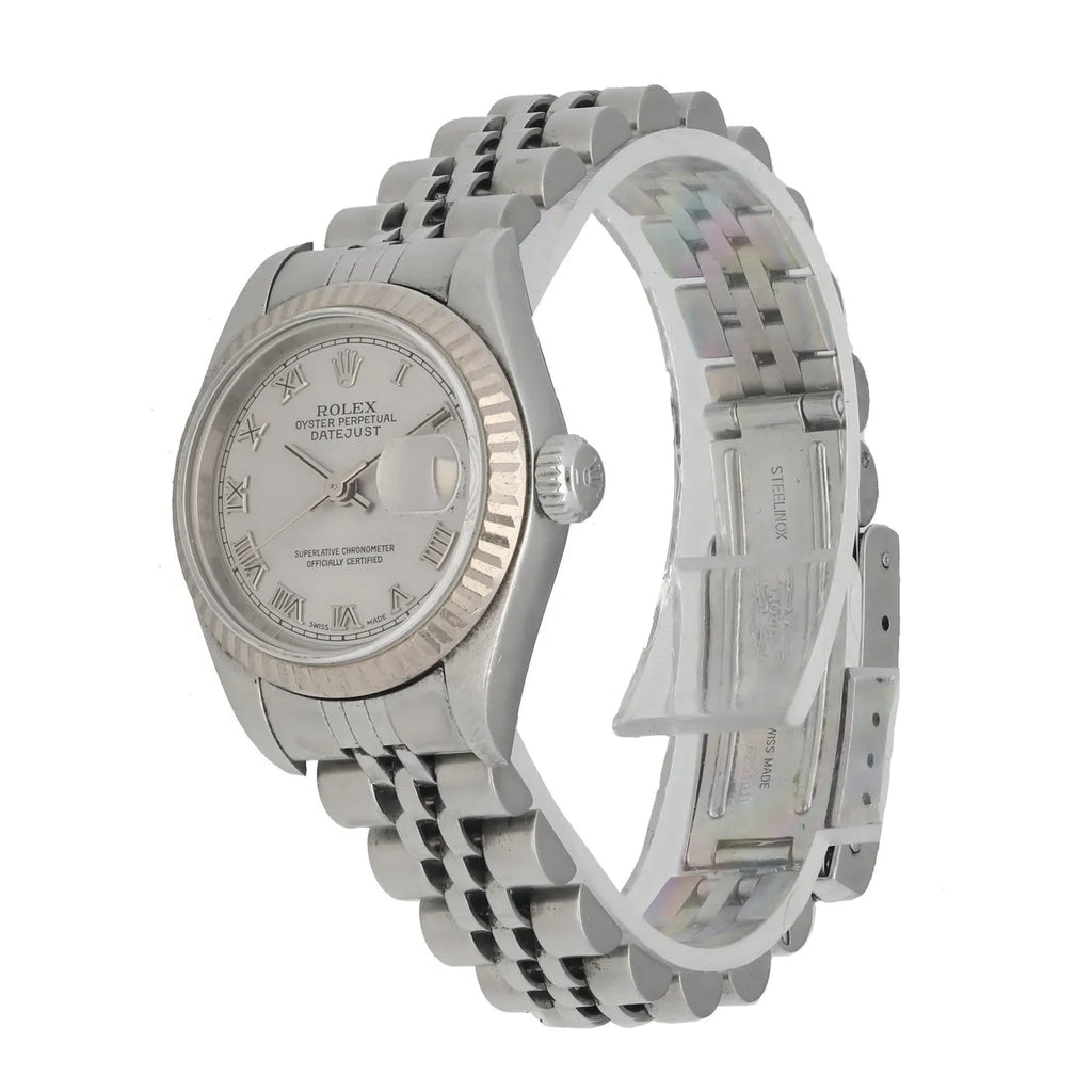 Rolex Datejust Silver Dial steel - Hình 2