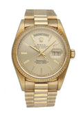 Rolex Tiffany Gold Watch