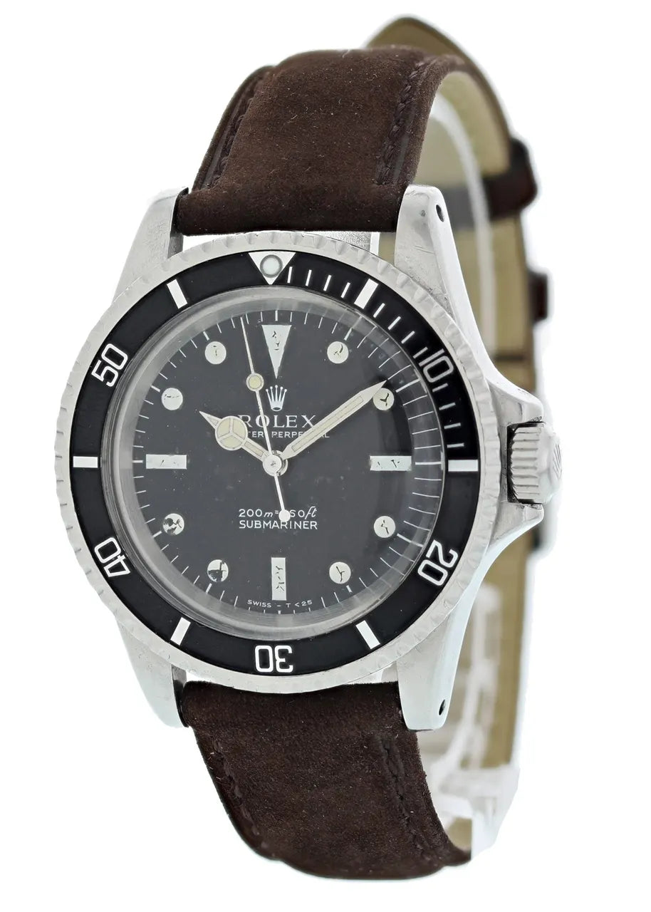 Rolex Submariner Brown Suede - Hình 2