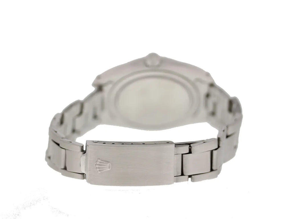 vintage Rolex Oysterdate Black Dial - Hình 5