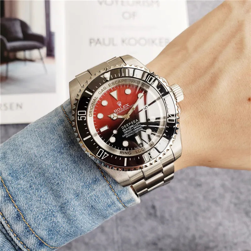 Rolex Red Gradient Deepsea - Hình 5