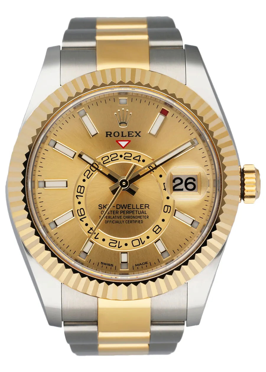 Rolex Sky-Dweller Gold Dial