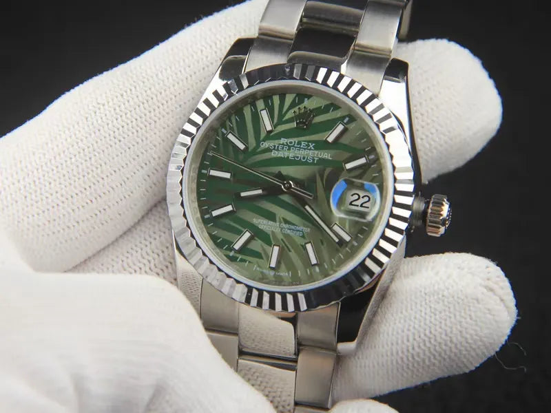 Rolex Palm Green Dial - Hình 5