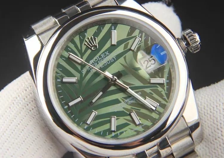 Rolex Palm Green Dial - Hình 8