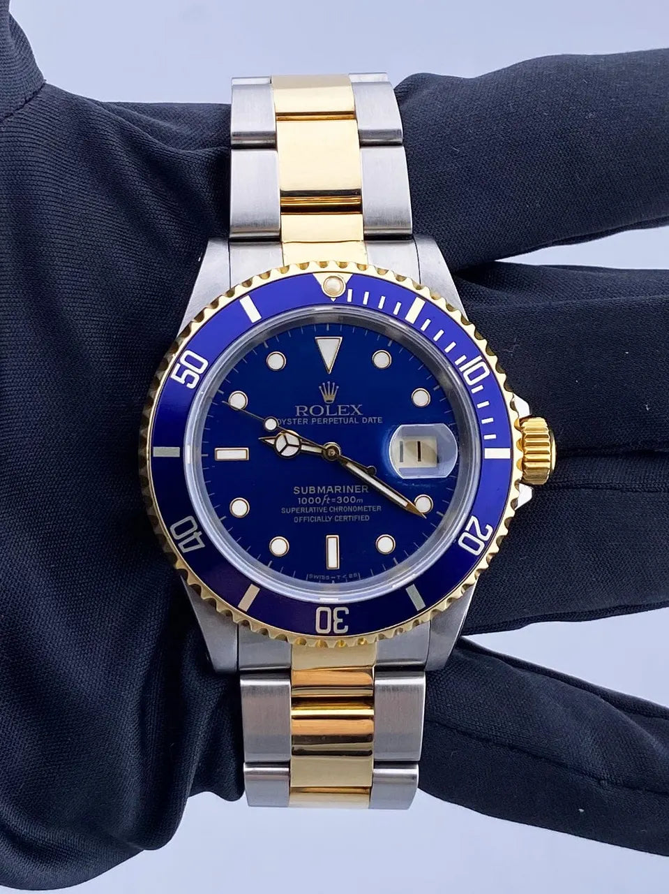 Rolex Submariner Blue Two-Tone - Hình 3