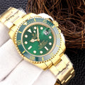 Rolex Gold Submariner Green