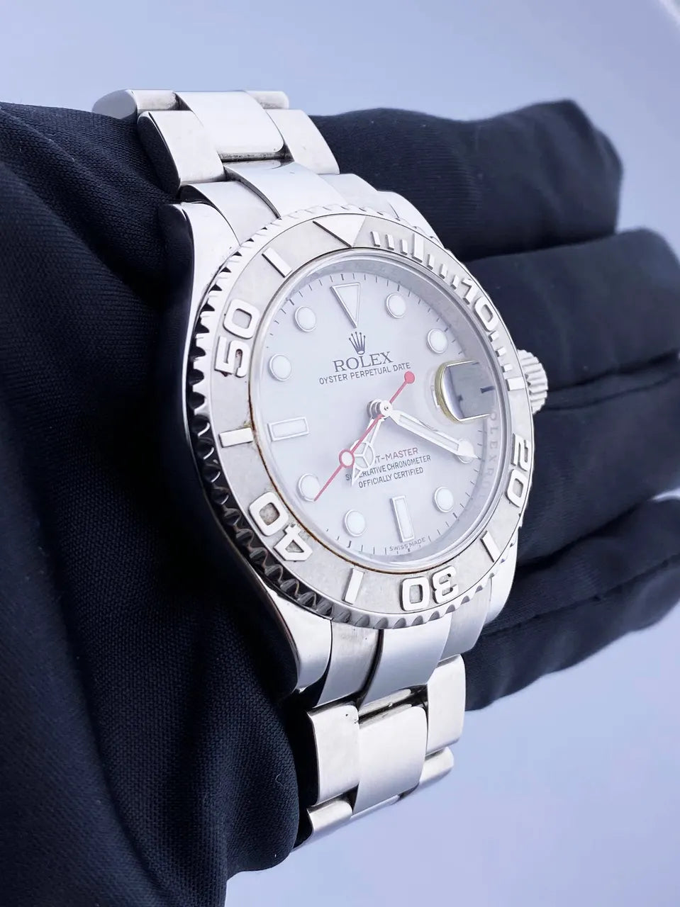 Rolex Platinum Dial Yacht-Master - Hình 3