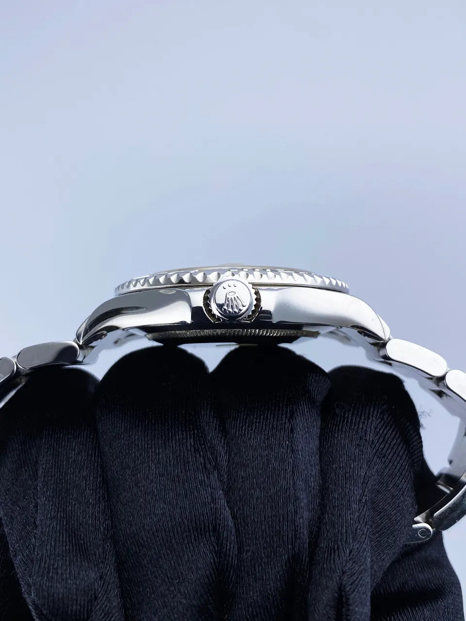 yacht Rolex Platinum Dial Steel - Hình 3