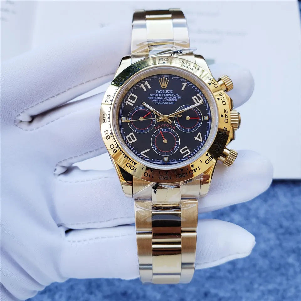 Rolex Gold Black Daytona - Hình 4