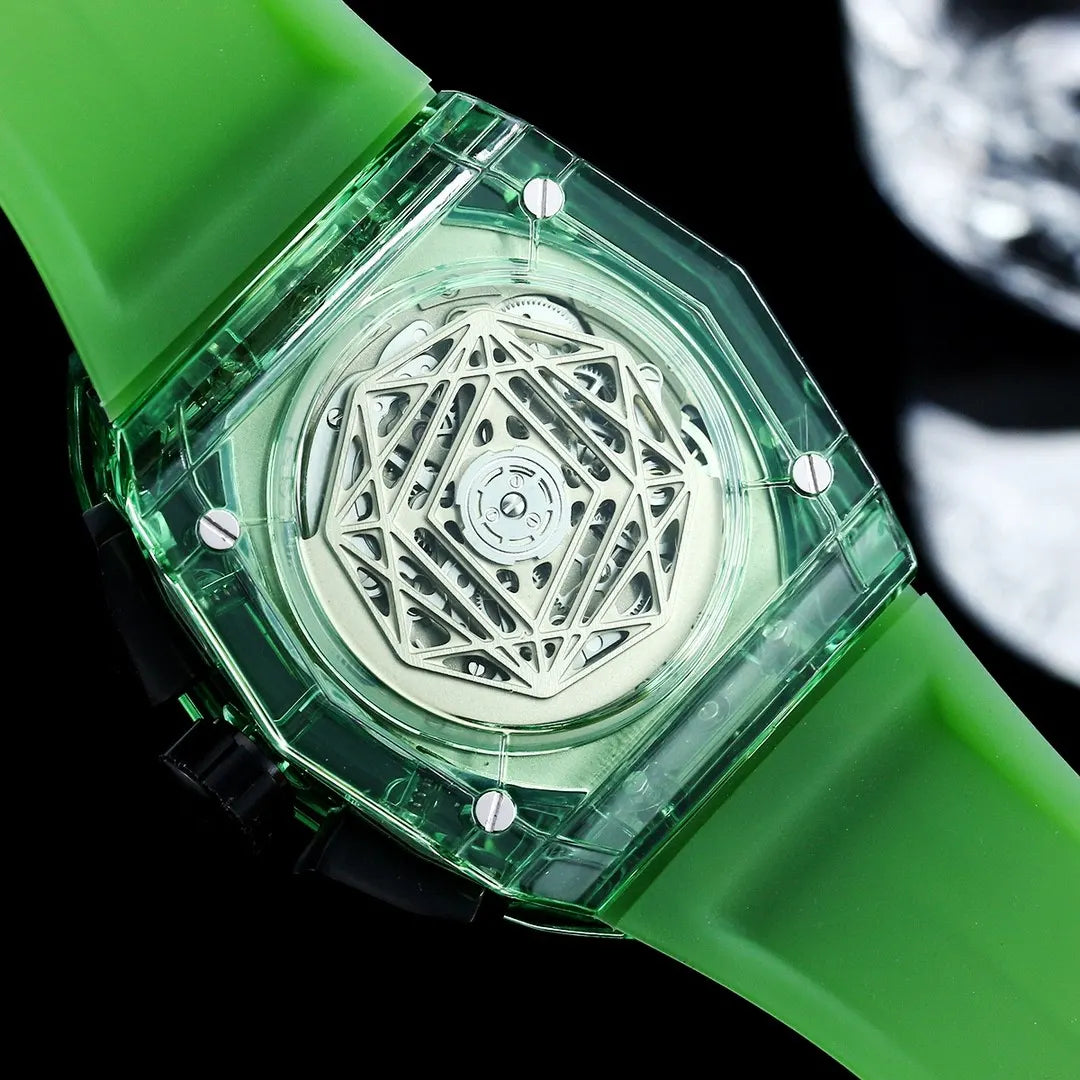 Hublot Green Sapphire Tourbillon - Hình 5