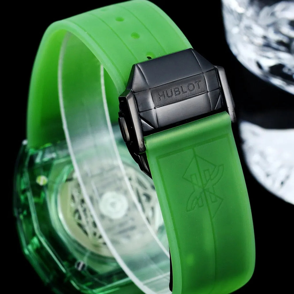 Hublot Green Sapphire Tourbillon - Hình 6