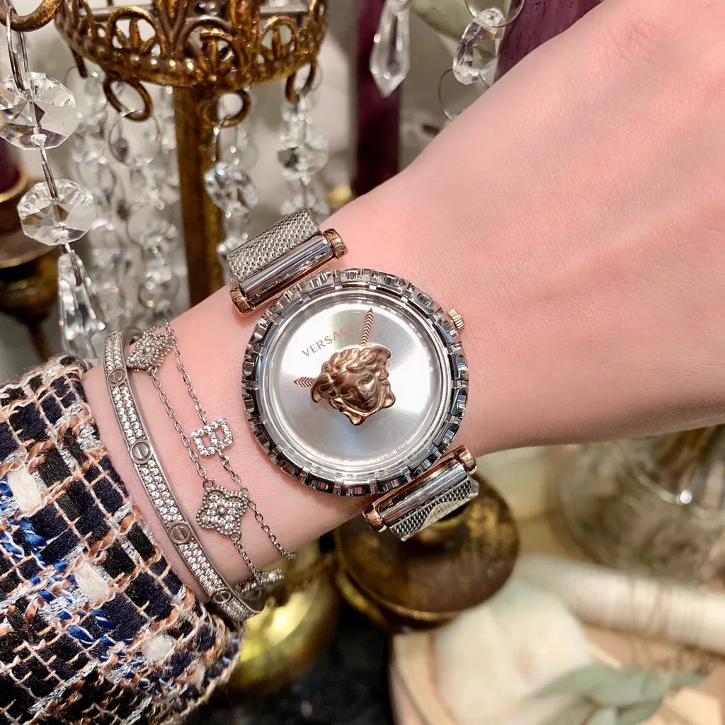 Versace Medusa Silver Dial - Hình 3