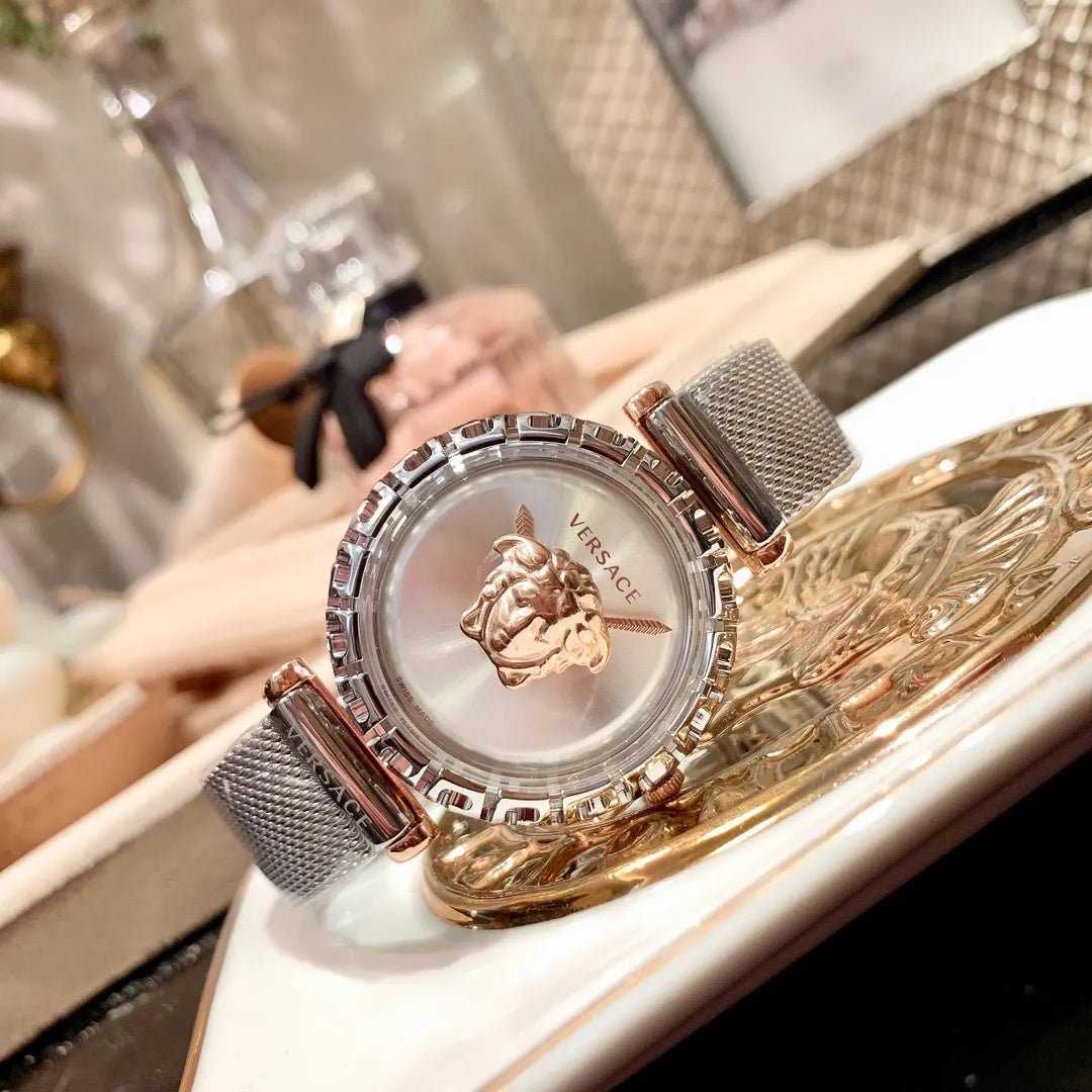 Versace Medusa Silver Dial - Hình 6