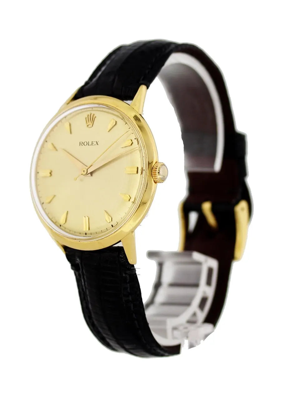dial Rolex Gold Vintage Watch - Hình 3