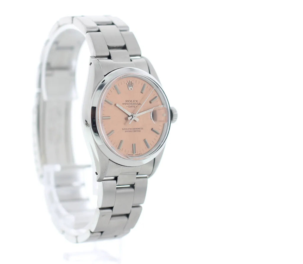 oyster Rolex Salmon Dial Watch