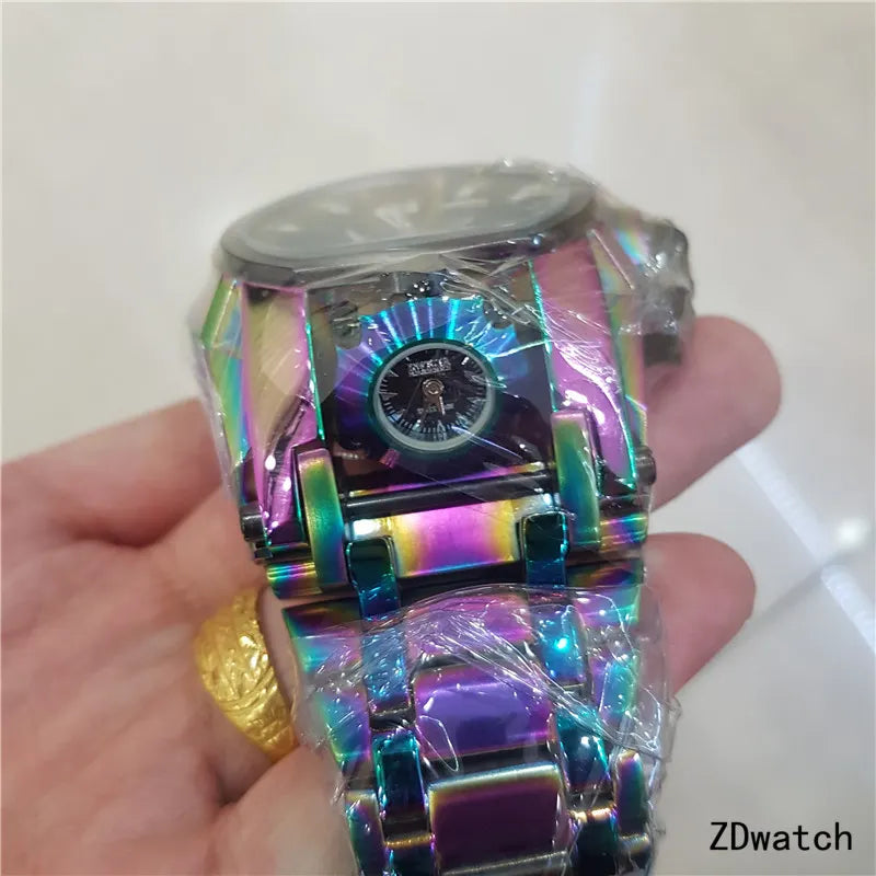 Invicta Gold Tone Chronograph - Hình 6