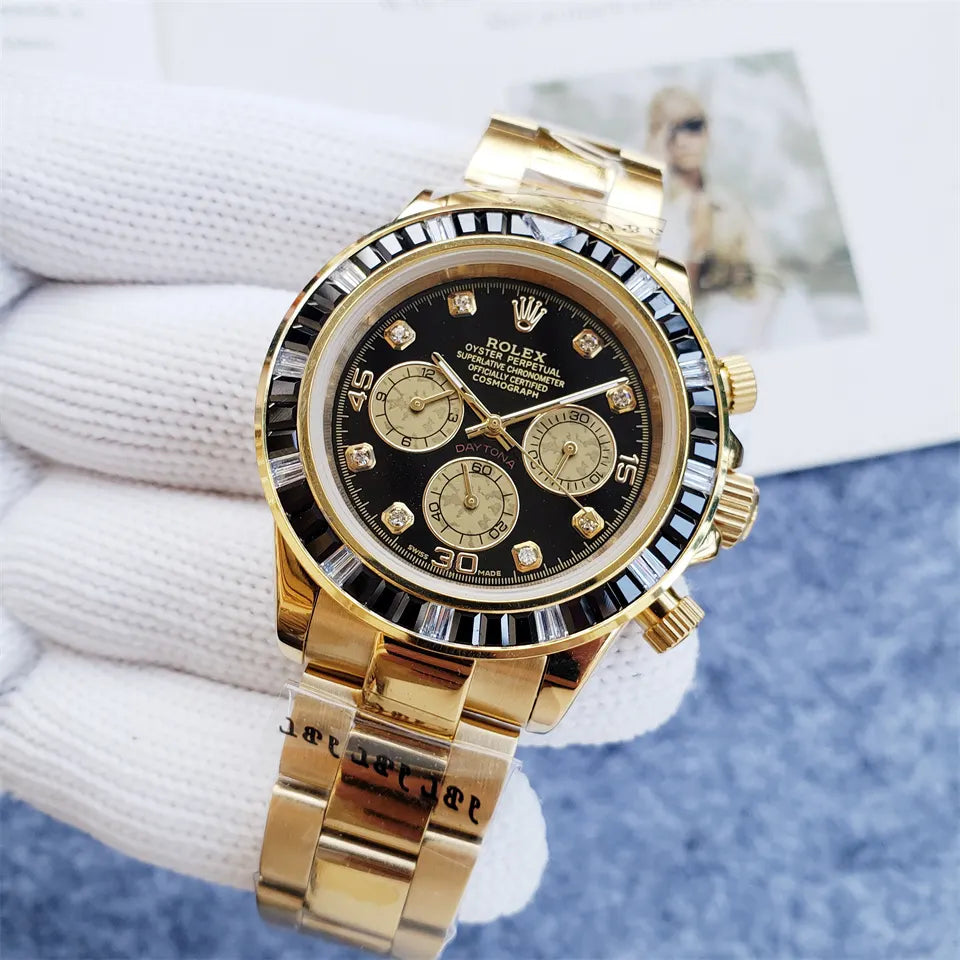 bezel Rolex Daytona Gold Diamond - Hình 6